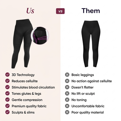 3D Anti-Cellulite Leggings